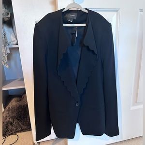 Club Monaco Scalloped Blazer NEW with tags